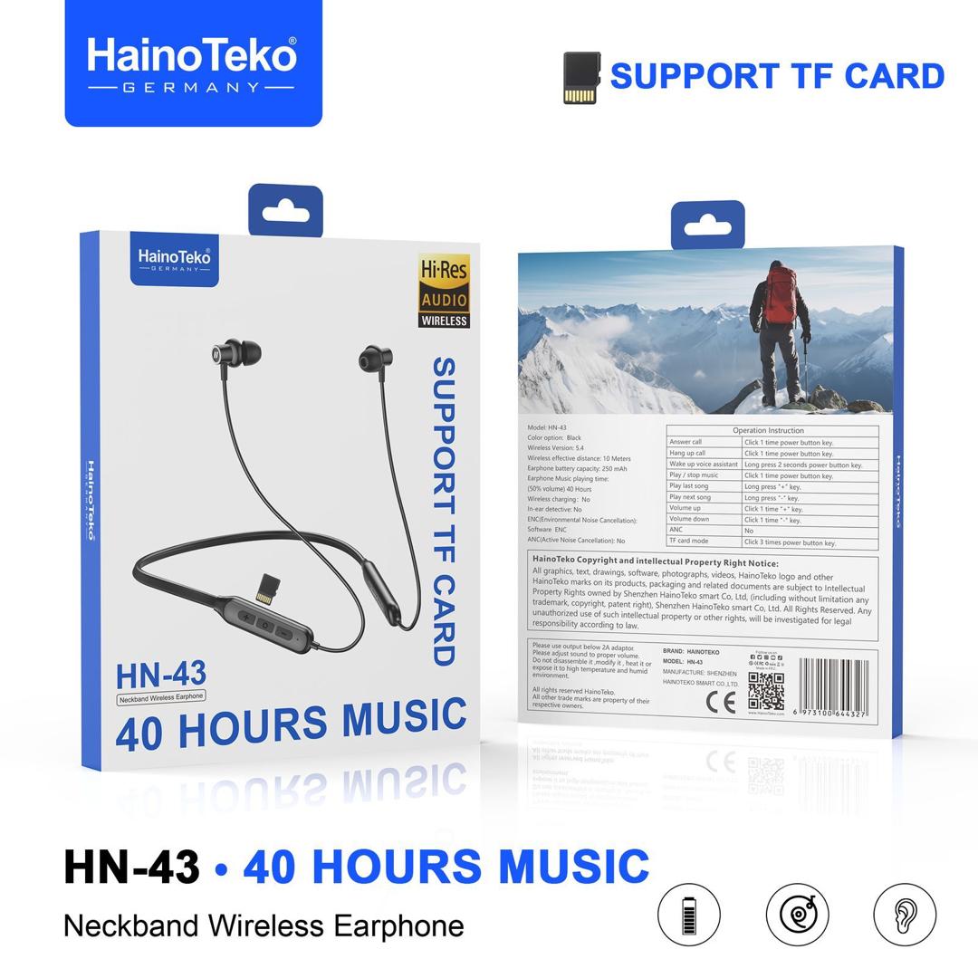 Haino Tecko Neckband Wireless Earphone HN-43