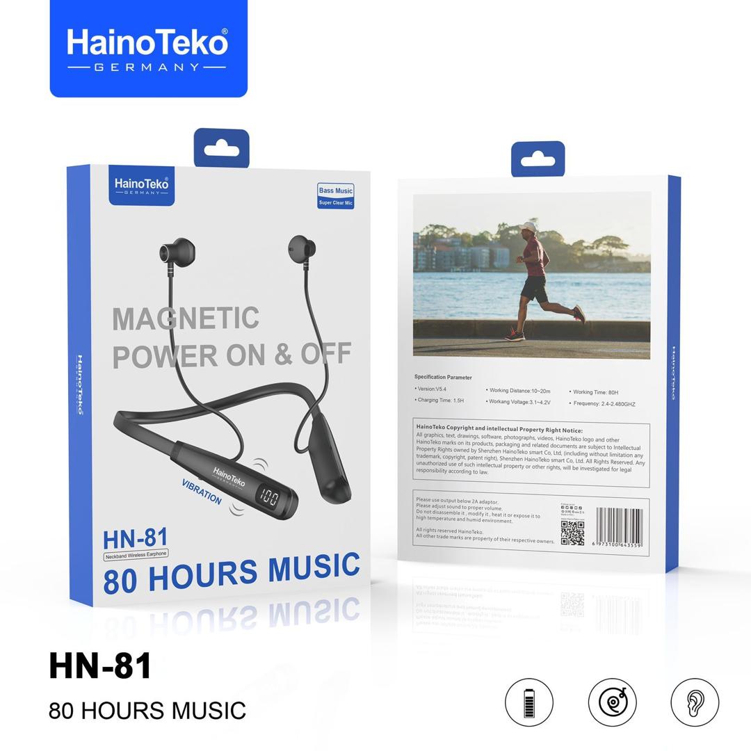 Haino Tecko Neckband Wireless Earphone HN-81
