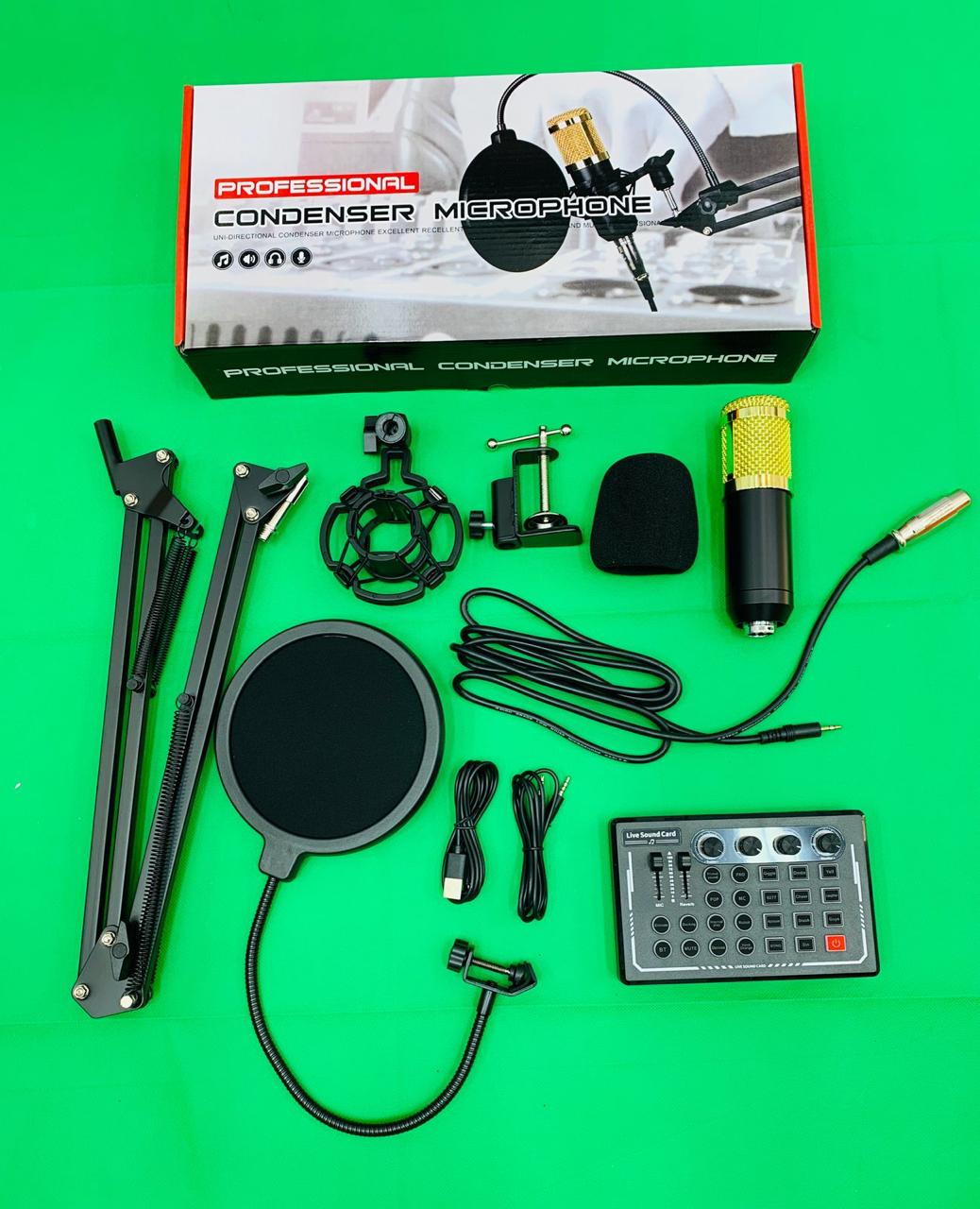 Live Sound Card Microphone