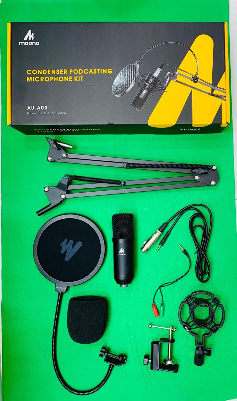 Condenser Podcasting Microphone Kit