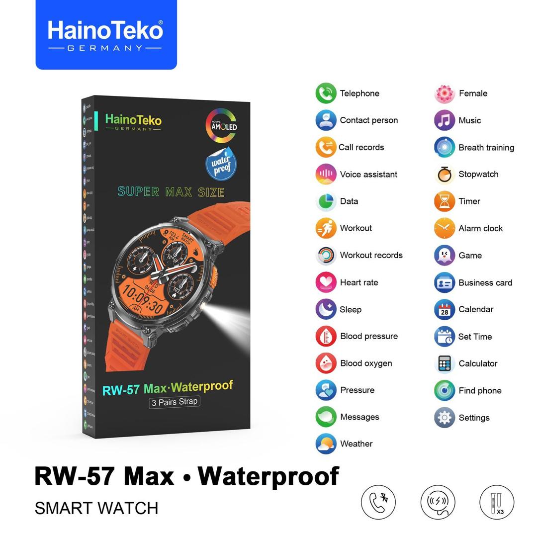 Haino Tecko RW-57 Max.Waterproof AMOLED watch